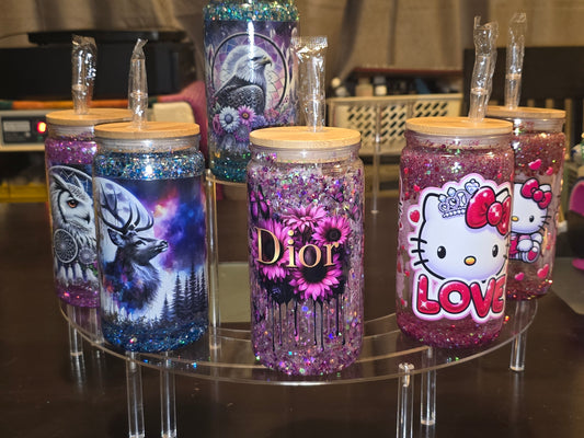 Snowglobe tumblers