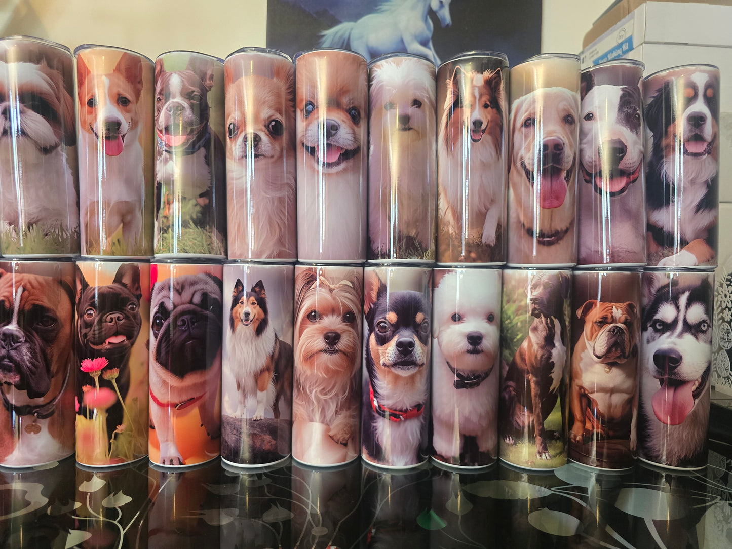 Dog tumblers