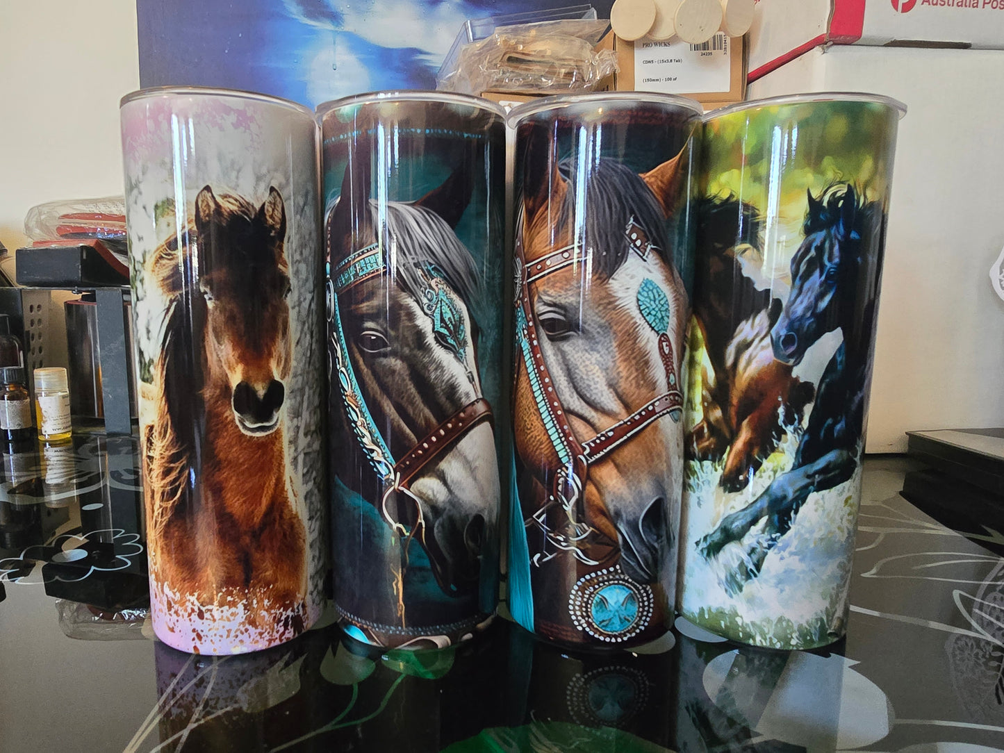 Horse tumblers